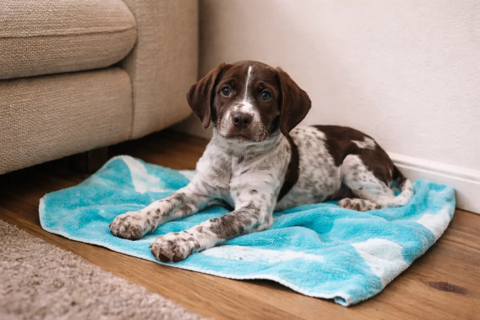 Priveles aan huis met hond en begeleider